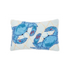 Two Blue Crabs Hooked Lumbar Pillow
