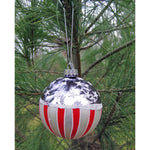 American Flag Ball Ornament - Chesapeake Bay Goods