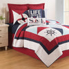 Waterbourne Nautical Quilt Set by C&F Home