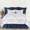 Windward Port Nautical Quilt Set King by C&F Home