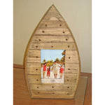 Photo Frame 4x6 - Wood Boat Shape - Chesapeake Bay Goods