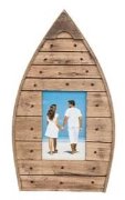 Wood Boat Photo Frame