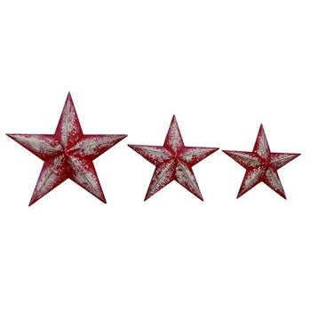 Wood Red Holiday Star - Chesapeake Bay Goods