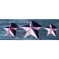 Wood Red Holiday Star - Chesapeake Bay Goods